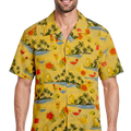 Cocktail Print Camp Shirt