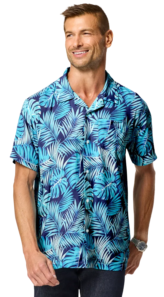 Printed Camp Shirt